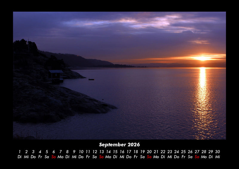 Meereslandschaft Fotokalender 2026 - 9
