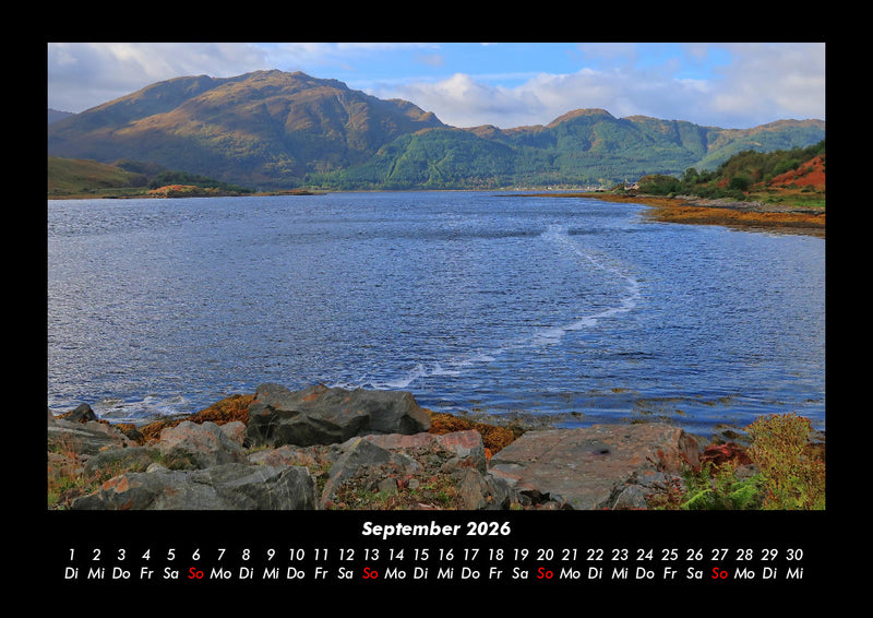 Landschaftskalender Fotokalender 2026 - 9