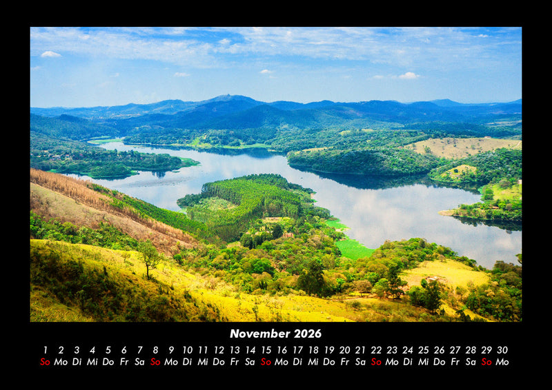 Landschaftskalender Fotokalender 2026 - 11