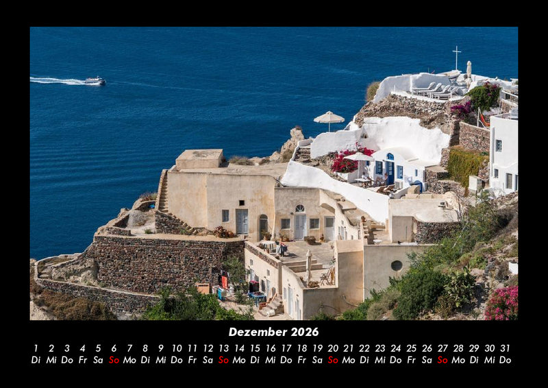 Landschaftskalender Fotokalender 2026 - 12