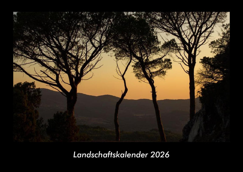 Landschaftskalender Fotokalender 2026 - Hauptbild
