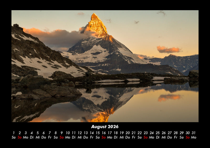 Landschaftskalender Fotokalender 2026 - 8