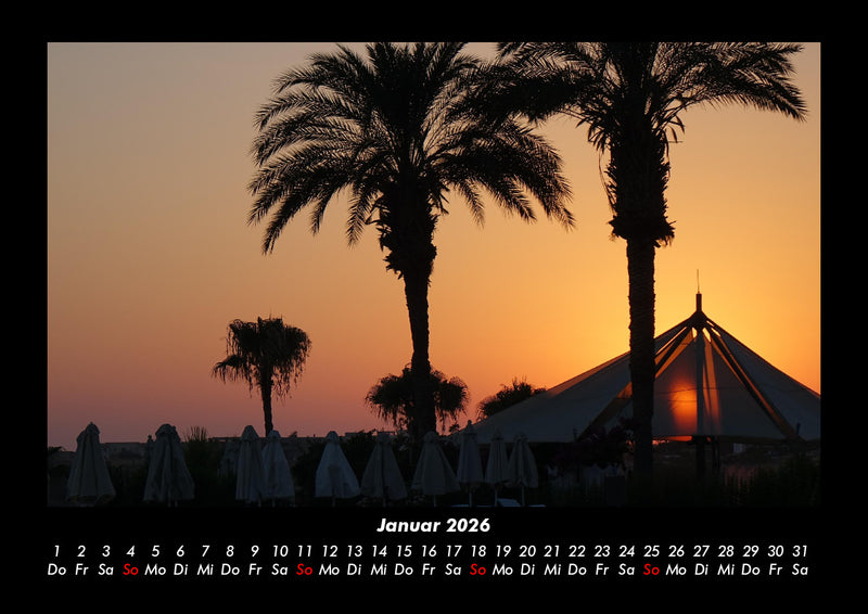 Sonnenuntergänge Fotokalender 2026 - 1