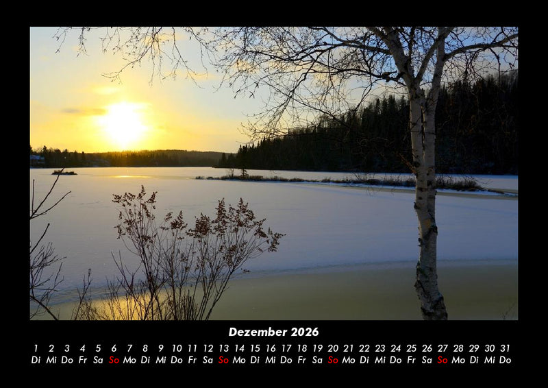 Seeblick Fotokalender 2026 - 12