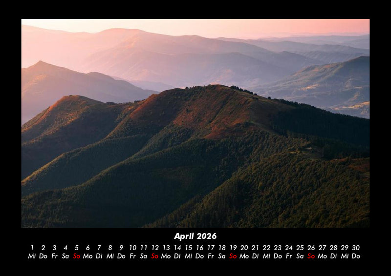 Bilder aus der Natur Fotokalender 2026 - 4