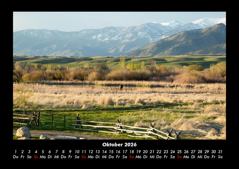 Bergige Welten Fotokalender 2026 - 10
