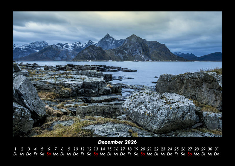 Bergige Welten Fotokalender 2026 - 12