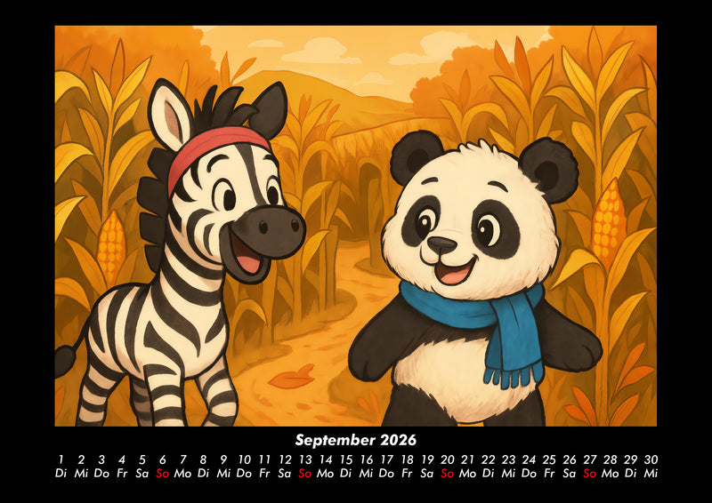 Zara & Pippin - Beste Freunde fürs Jahr Fotokalender 2026 - 9