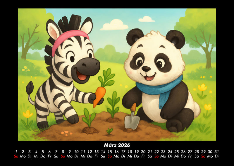 Zara & Pippin - Beste Freunde fürs Jahr Fotokalender 2026 - 3