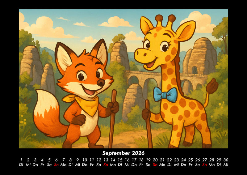 Finn & Nala - Reise durch Deutschland Fotokalender 2026 - 9