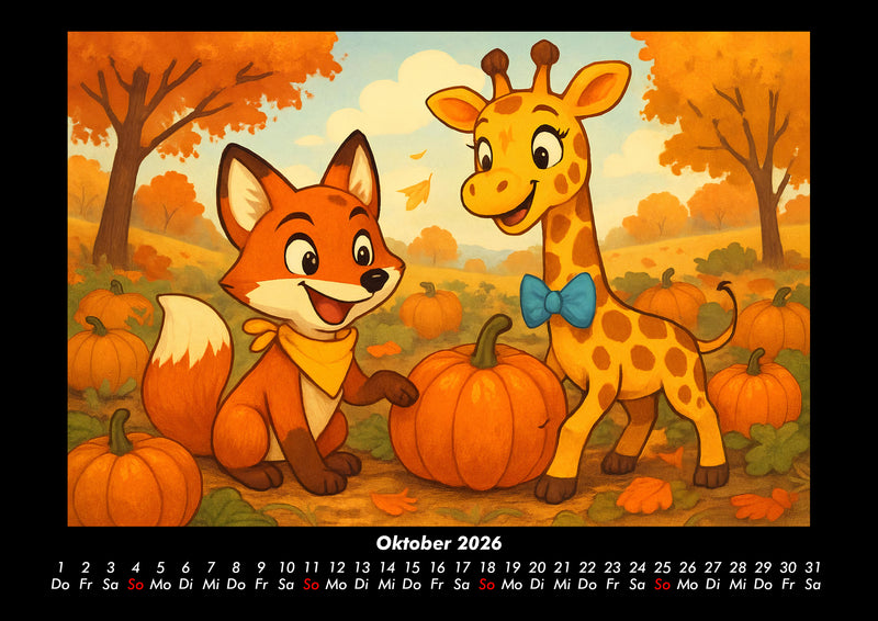 Finn & Nala - Reise durch Deutschland Fotokalender 2026 - 10