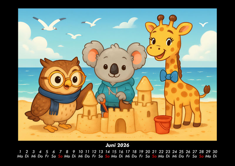Ollie, Kiki & Nala - Fest der Freundschaft Fotokalender 2026 - 6