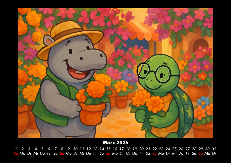 Sash & Taz - Abenteuer in Mexiko Fotokalender 2026 - 3