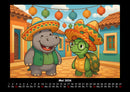 Sash & Taz - Abenteuer in Mexiko Fotokalender 2026 - 5