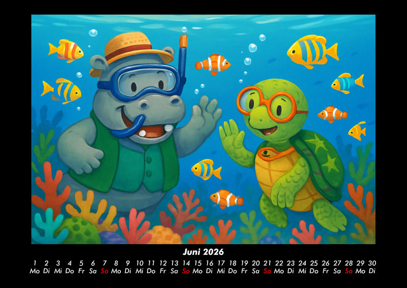 Sash & Taz - Abenteuer in Mexiko Fotokalender 2026 - 6