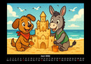 Wuff & Huf - Festliche Freundschaft Fotokalender 2026 - 6