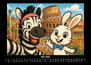 Zara & Bouncy in Italien Fotokalender 2026 - 5