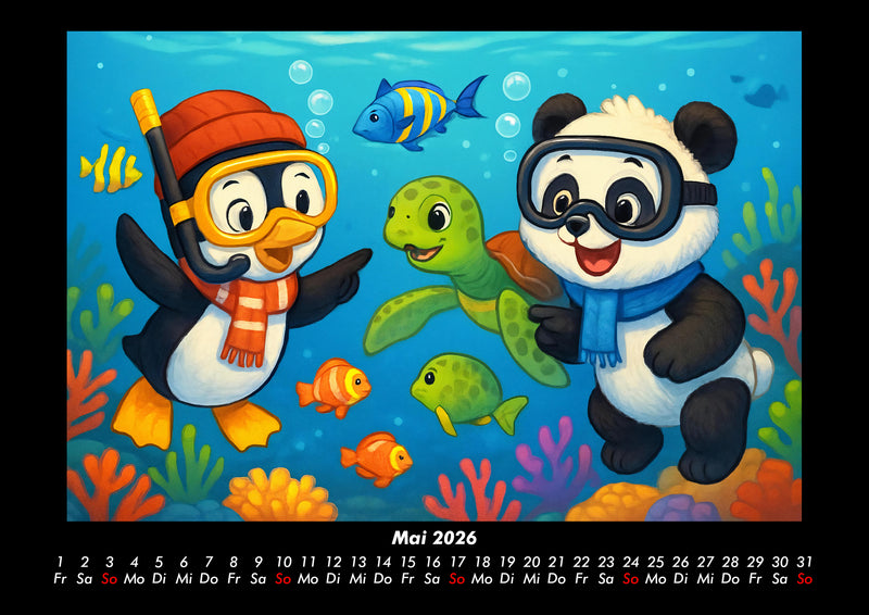 Pico & Pippin in Australien Fotokalender 2026 - 5