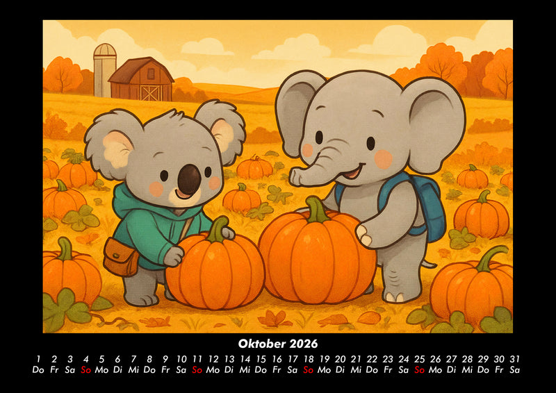 Kiki & Raffi - Reise durch Kanada Fotokalender 2026 - 10