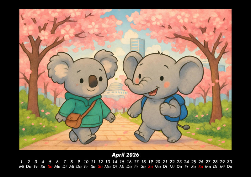 Kiki & Raffi - Reise durch Kanada Fotokalender 2026 - 4