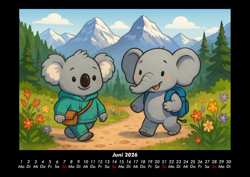Kiki & Raffi - Reise durch Kanada Fotokalender 2026 - 6