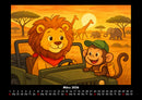 Buschi & Milo - Reise durch Afrika Fotokalender 2026 - 3