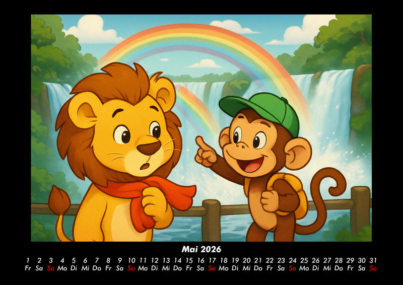 Buschi & Milo - Reise durch Afrika Fotokalender 2026 - 5
