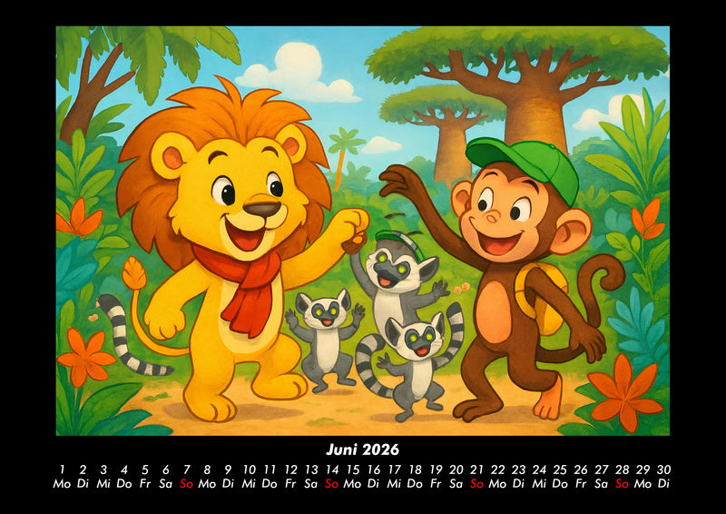 Buschi & Milo - Reise durch Afrika Fotokalender 2026 - 6