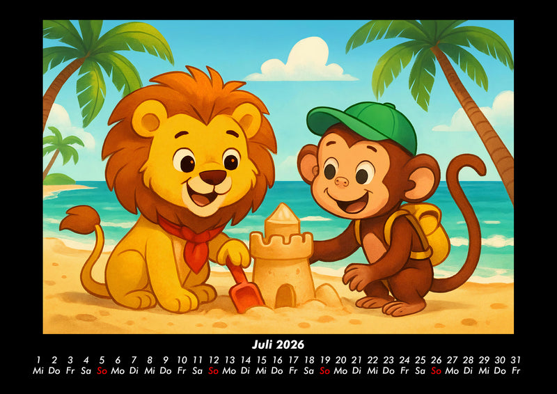 Buschi & Milo - Reise durch Afrika Fotokalender 2026 - 7
