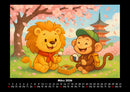 Buschi & Milo - Reise durch Japan Fotokalender 2026 - 3