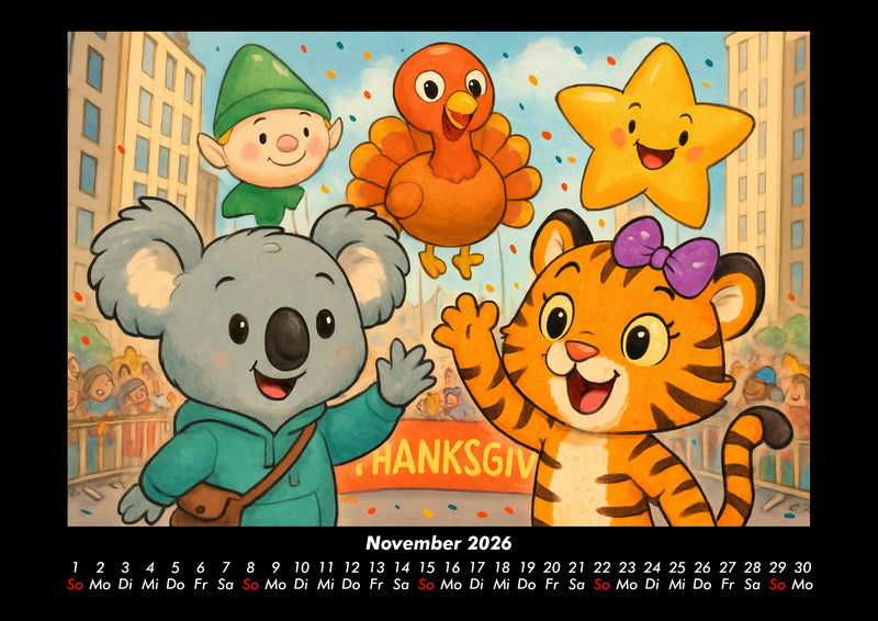 Kiki & Tina - Ein Jahr in New York Fotokalender 2026 - 11