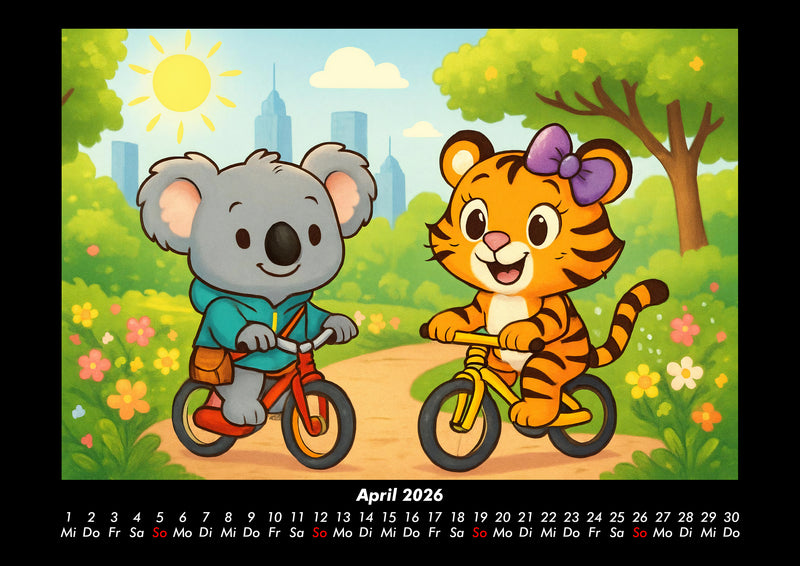 Kiki & Tina - Ein Jahr in New York Fotokalender 2026 - 4