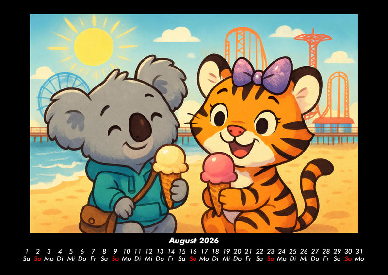 Kiki & Tina - Ein Jahr in New York Fotokalender 2026 - 8