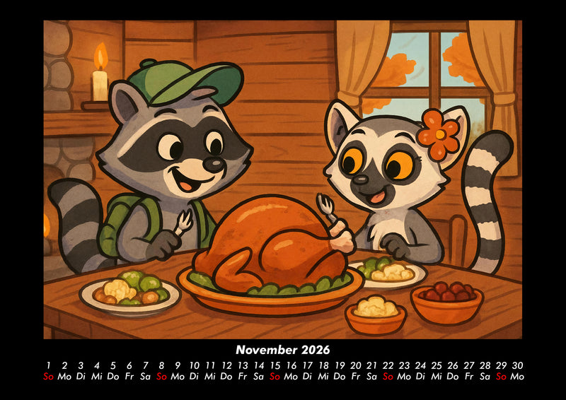 Rocco & Lulu - Reise durch die USA Fotokalender 2026 - 11