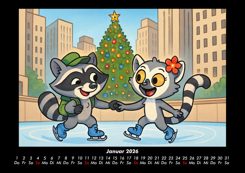 Rocco & Lulu - Reise durch die USA Fotokalender 2026 - 1