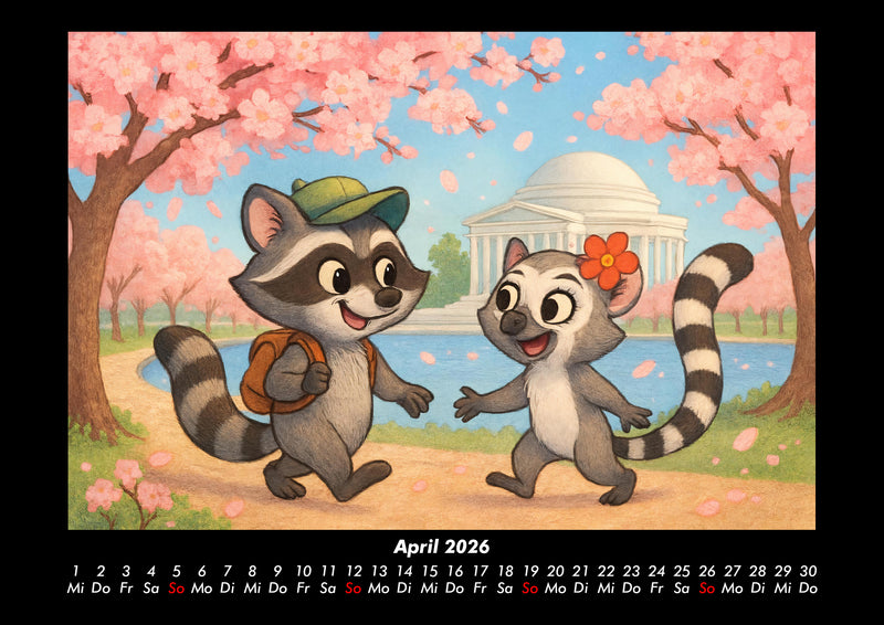 Rocco & Lulu - Reise durch die USA Fotokalender 2026 - 4