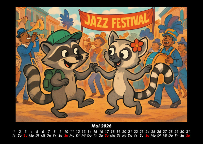 Rocco & Lulu - Reise durch die USA Fotokalender 2026 - 5