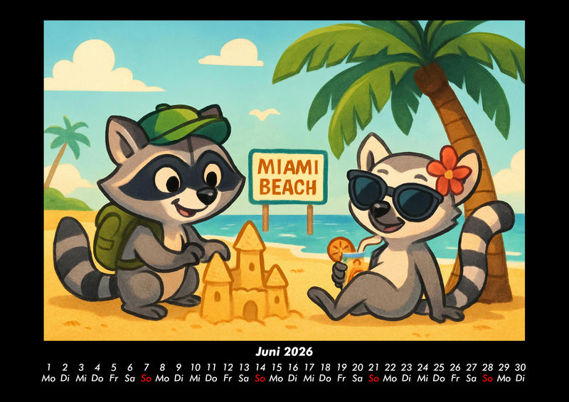 Rocco & Lulu - Reise durch die USA Fotokalender 2026 - 6