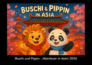 Buschi und Pippin - Abenteuer in Asien Fotokalender 2026 - Hauptbild
