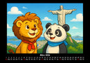 Buschi und Pippin - Reise zu den Weltwundern Fotokalender 2026 - 3