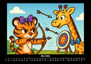 Tina & Nala bei den Olympischen Spielen Fotokalender 2026 - 5