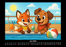 Finn & Wuff auf Kreuzfahrt Fotokalender 2026 - 6