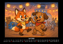 Finn & Wuff auf Kreuzfahrt Fotokalender 2026 - 7