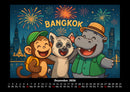 Milo, Lulu & Sash in Bangkok Fotokalender 2026 - 12