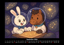 Bouncy & Huf - Im Weltraum Fotokalender 2026 - 9