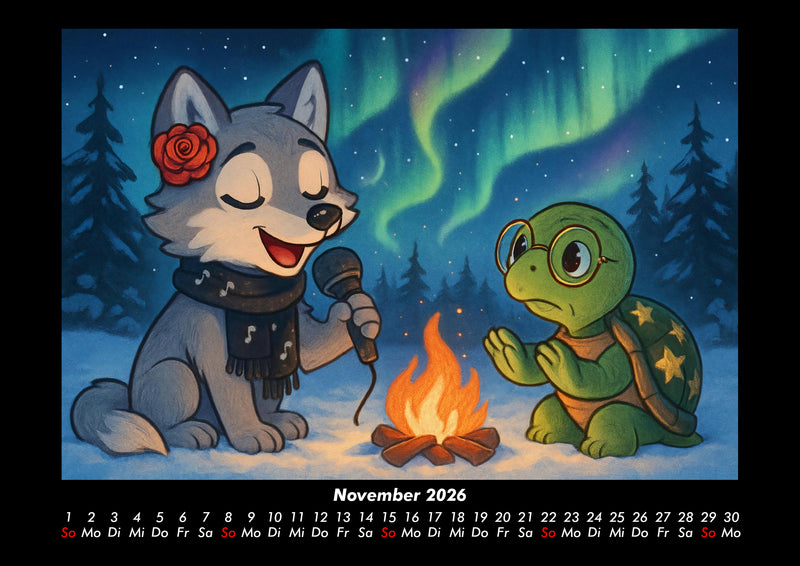 Rose & Taz - Reise um die Welt Fotokalender 2026 - 11