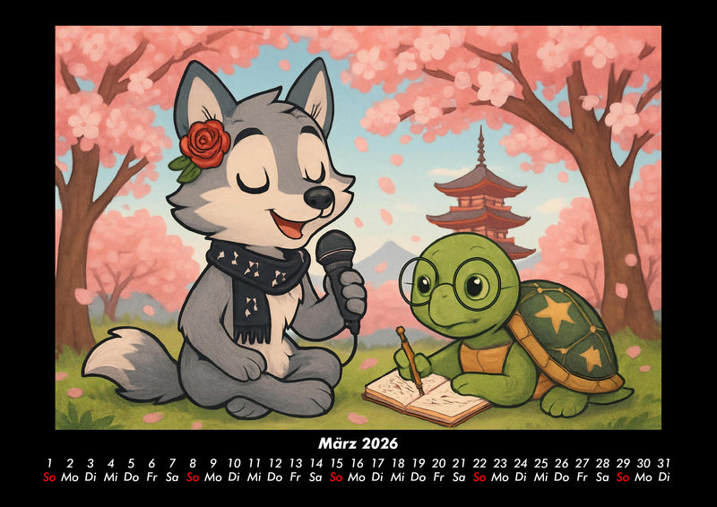 Rose & Taz - Reise um die Welt Fotokalender 2026 - 3