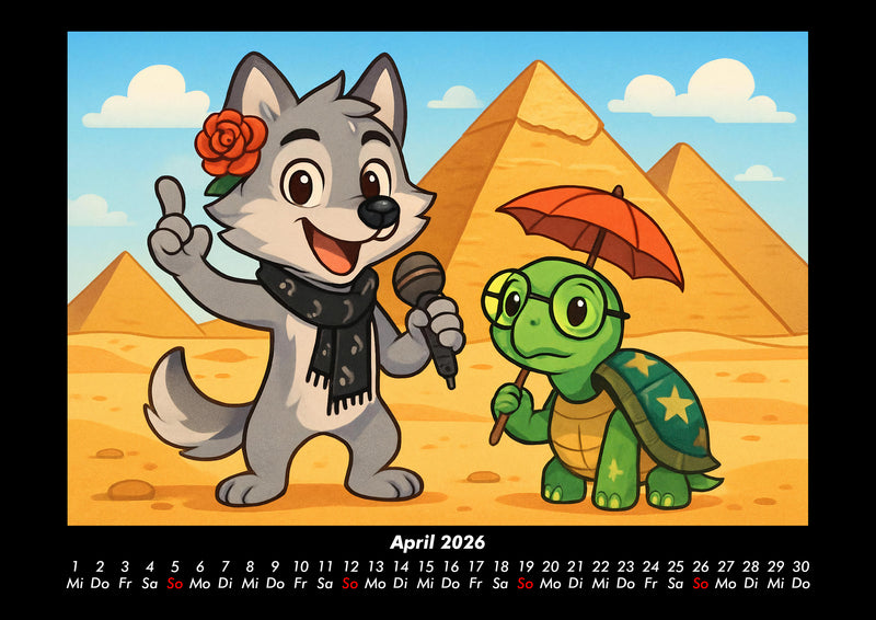 Rose & Taz - Reise um die Welt Fotokalender 2026 - 4