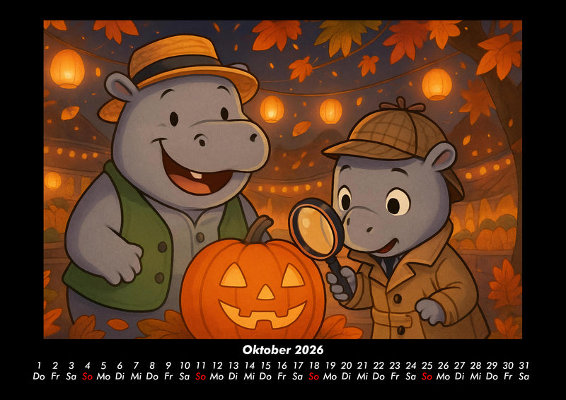 Sash & Sashito - Detektivmission durchs Jahr Fotokalender 2026 - 10