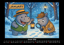 Sash & Sashito - Detektivmission durchs Jahr Fotokalender 2026 - 1